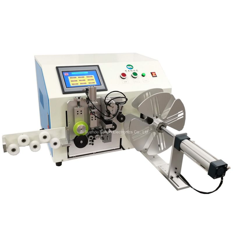 Wholesale Price Flat Cable Crimping Machine -
 Semi-Automatic Cable measure cutting Coil Machine – Sanao