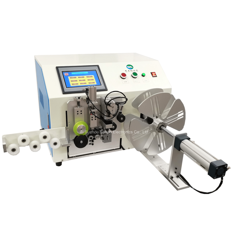High definition Automatic Wire Stripping Machine From China -
 Semi-Automatic Cable measure cutting Coil Machine – Sanao