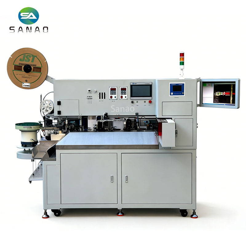 Automatic Terminal Crimping and Housing Insertion Machine