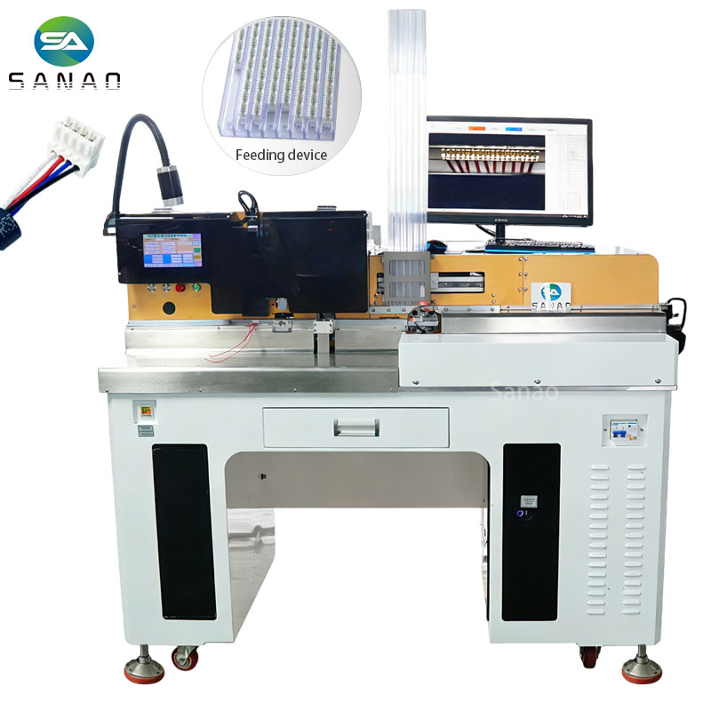 semi-automatic IDC puncture connector crimping machine